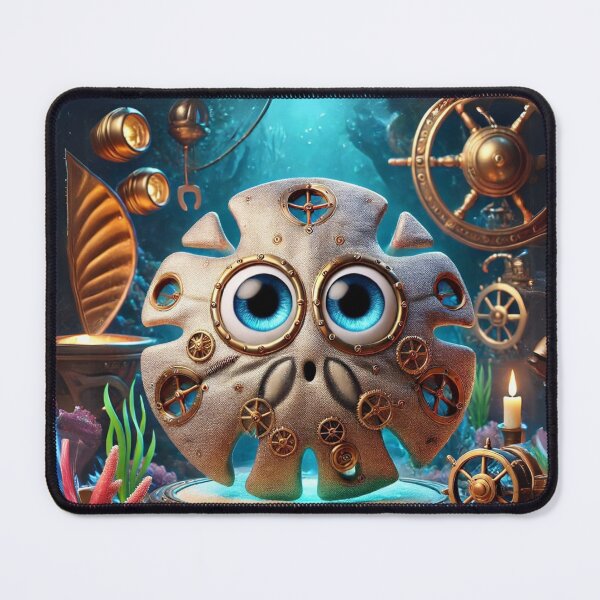 Item preview, Steampunk Sand Dollar designed and sold by Sillytoe.