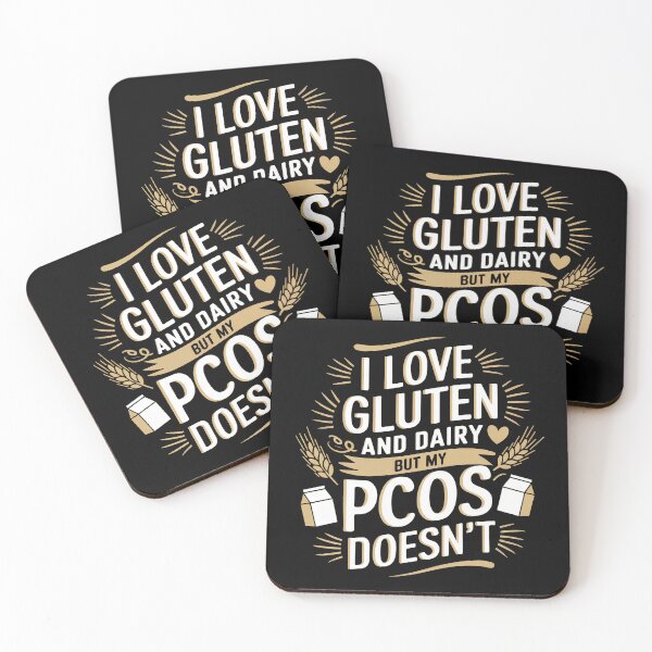 Item preview, I Love Gluten and Dairy But My PCOS Doesn't designed and sold by GRABAPSHOP.