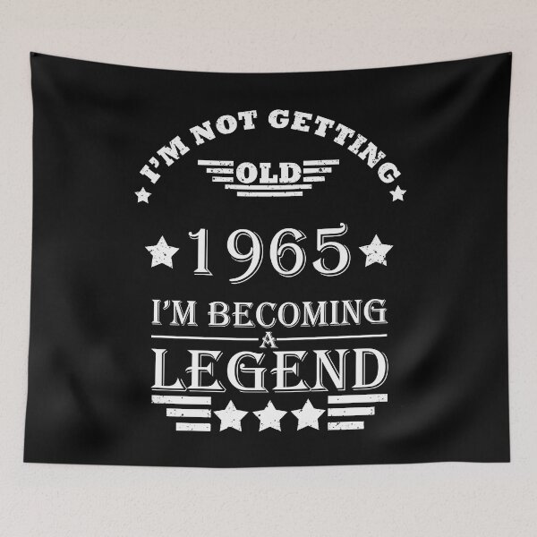 Item preview, Born in 1965 vintage 60th birthday gift designed and sold by Alexaltay.