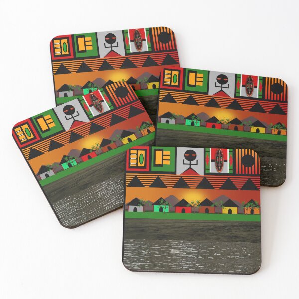 Item preview, A Warm Village Morning designed and sold by RGSMOOTHFINGER.
