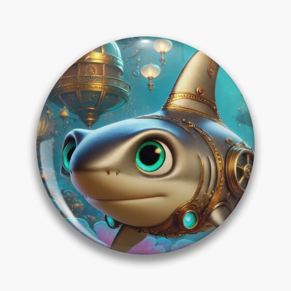 Item preview, Steampunk Sand Tiger Shark designed and sold by Sillytoe.