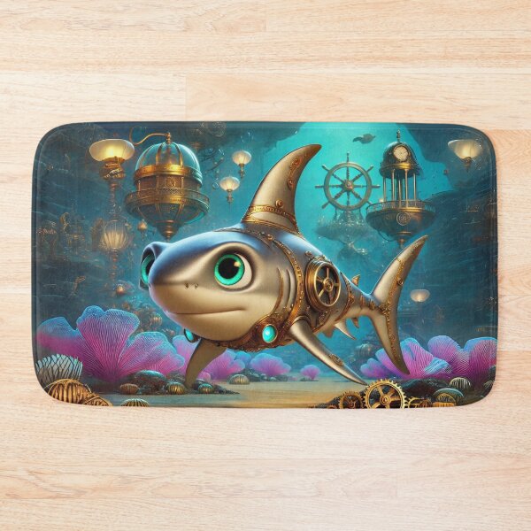 Item preview, Steampunk Sand Tiger Shark designed and sold by Sillytoe.