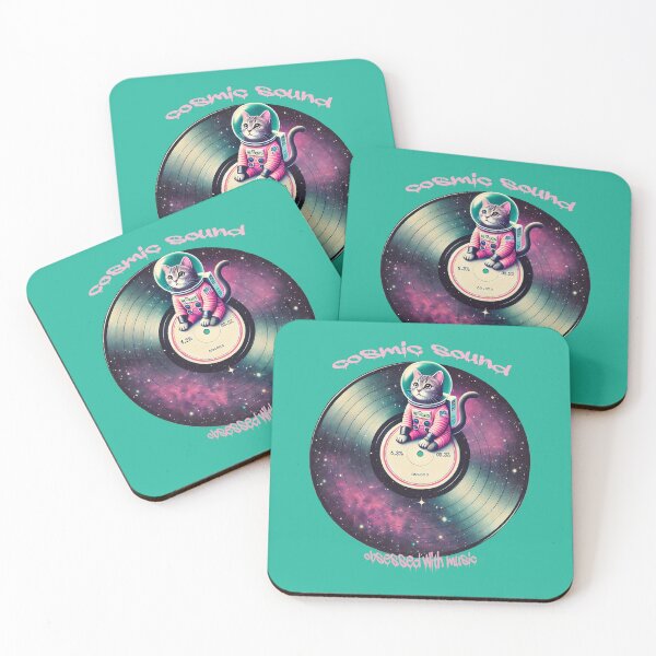 Item preview, Cosmic Sound - Funky Music Based T-shirt & Sticker designed and sold by WeLoveCatss.