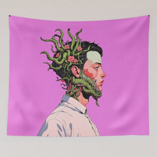 Item preview, Symbiosis in Bloom: A Portrait of Nature’s Infiltration designed and sold by RGD.