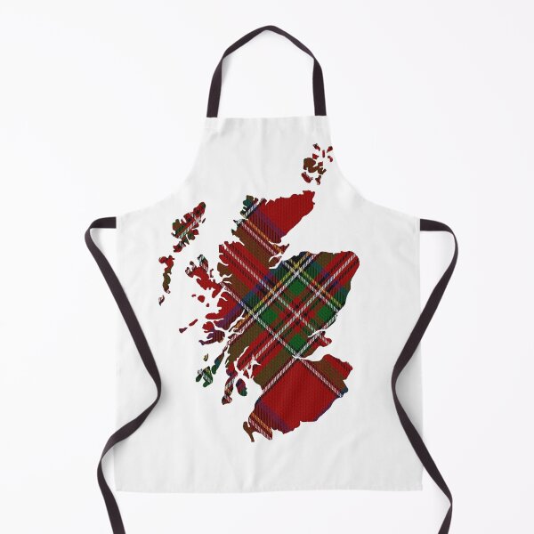 Item preview, Royal Stewart Tartan Scotland Map designed and sold by Antron23.