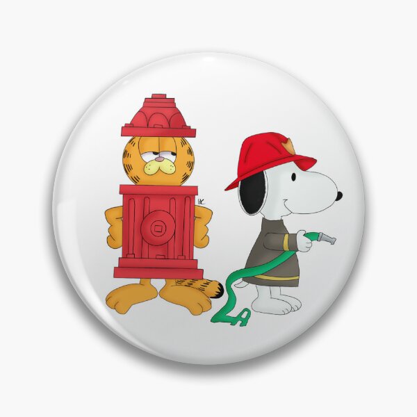 Artikelvorschau, Snoopy & Garfield Feuerwehrmänner entworfen und verkauft von Creative-lob0.