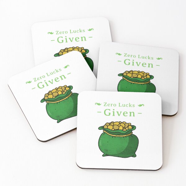 Item preview, Zero Lucks Given St. Patrick's Day designed and sold by AIJNtees.
