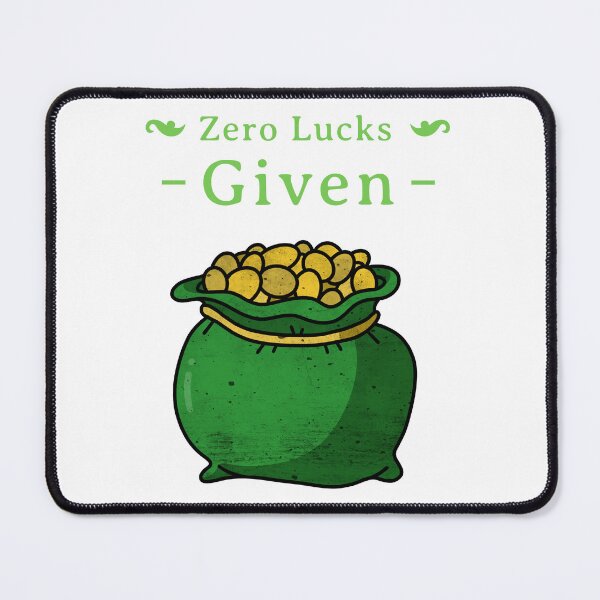 Item preview, Zero Lucks Given St. Patrick's Day designed and sold by AIJNtees.