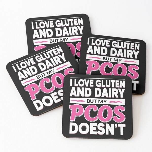 Item preview, I Love Gluten and Dairy But My PCOS Doesn't designed and sold by GRABAPSHOP.