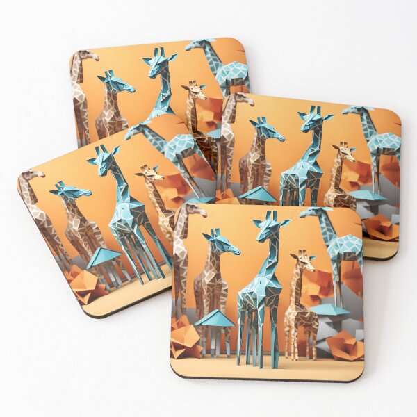 Item preview, Origami Art - Graceful Giants: Giraffes in the Wild designed and sold by ArtfulFolds.