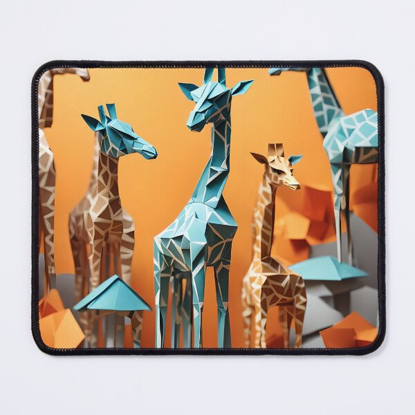 Item preview, Origami Art - Graceful Giants: Giraffes in the Wild designed and sold by ArtfulFolds.