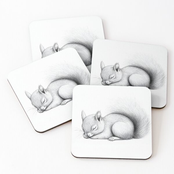 Item preview, Realistic Squirrel pencil drawing designed and sold by Pencil-Art.