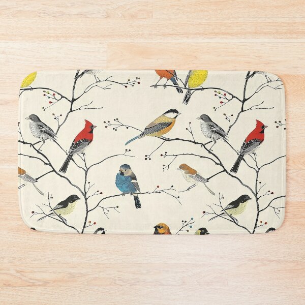 Item preview, Backyard Birds Pattern designed and sold by TossedSweetCorn.