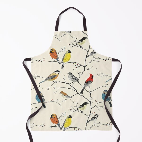 Item preview, Backyard Birds Pattern designed and sold by TossedSweetCorn.