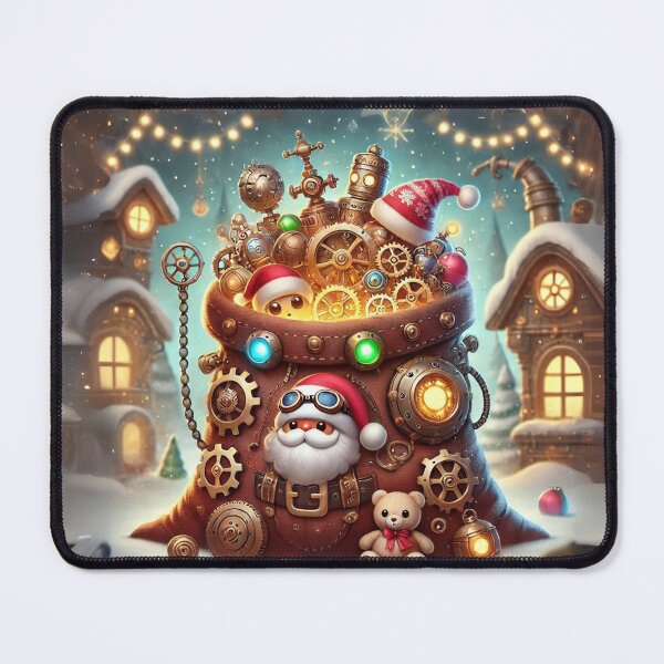 Item preview, Steampunk Santa's Gear-Filled Sack designed and sold by Sillytoe.