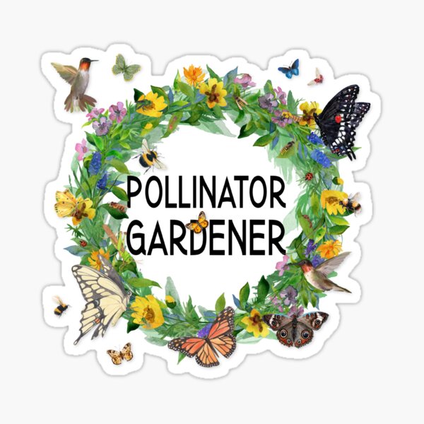 Item preview, Pollinator Gardener designed and sold by Bittersweet Gardener.