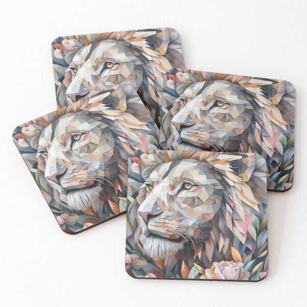 Item preview, Lion Diamond Abstract designed and sold by VelvetRoom.