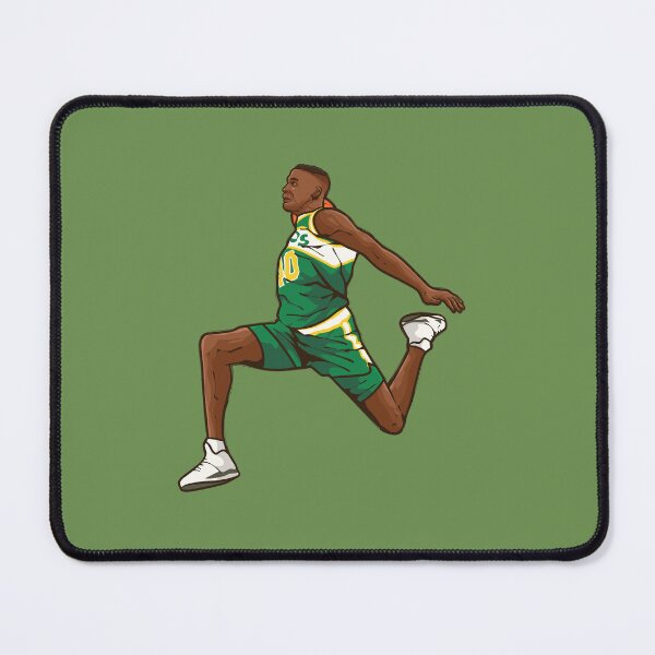 Item preview, Shawn Kemp Dunk Cartoon designed and sold by RatTrapTees.