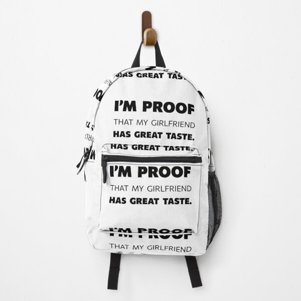 Item preview, I'm Proof That My Girlfriend Has Great Taste - Minimalist Design, Unique designed and sold by villacreativa.