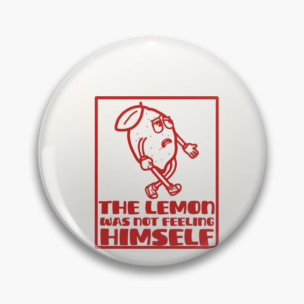 Item preview, Feeling Like a Lemon Retro Mascot Idiomatic Expression designed and sold by petiteToulon.