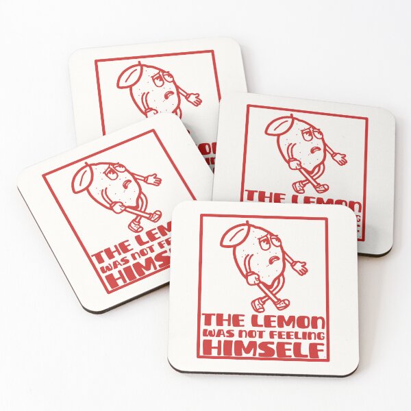 Item preview, Feeling Like a Lemon Retro Mascot Idiomatic Expression designed and sold by petiteToulon.