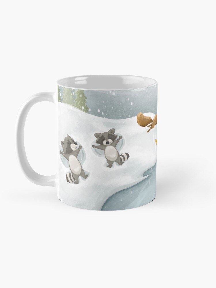 Thumbnail 3 of 6, Coffee Mug, Fun in the Snow designed and sold by rinalynnedotcom.