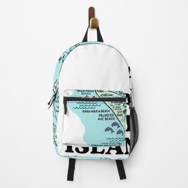 Item preview, Anna Maria Island Map Art designed and sold by fiberandgloss.