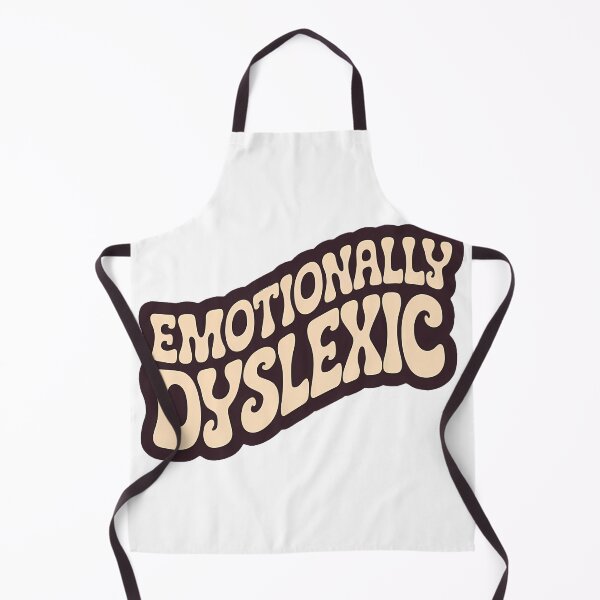 Item preview, Emotionally Dyslexic – Quirky Retro Design for Stickers and Decal designed and sold by WatermelonPink.