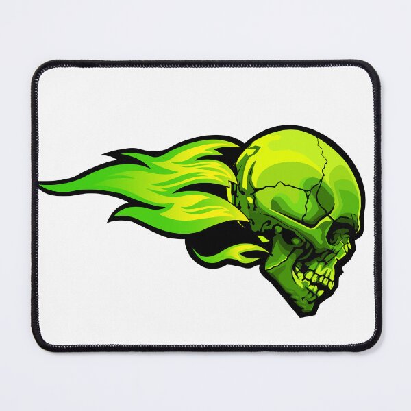Item preview, Flaming Skull designed and sold by Byron Stoddard.
