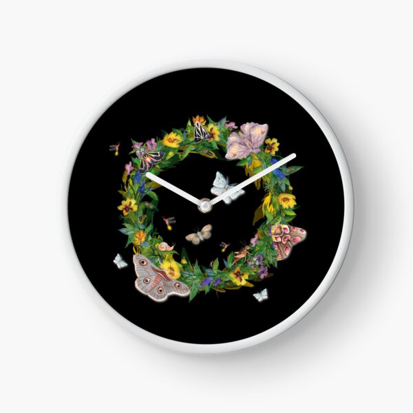 Item preview, Pollinator Wreath (Nocturnal) designed and sold by Bittersweet Gardener.