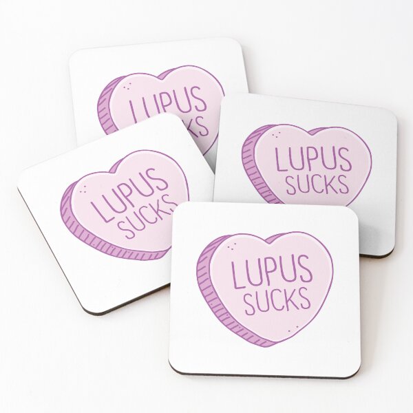 Item preview, Lupus Sucks in Candy heart designed and sold by jazzydevil.