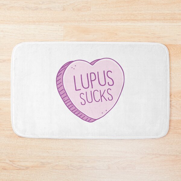 Item preview, Lupus Sucks in Candy heart designed and sold by jazzydevil.