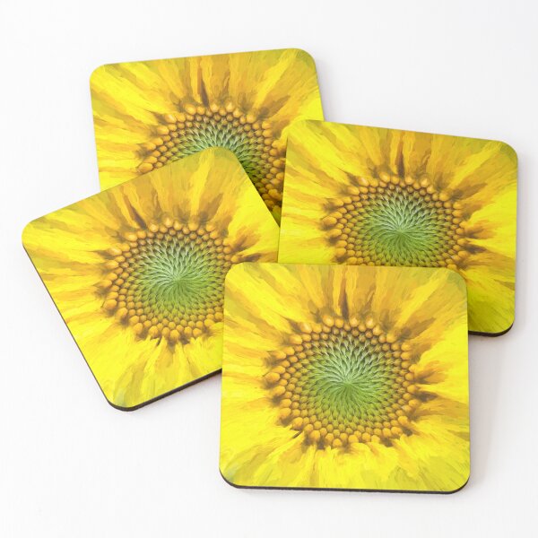 Item preview, Happy Sunflowers Helianthus Abstract X202 designed and sold by RichFrancoCars.