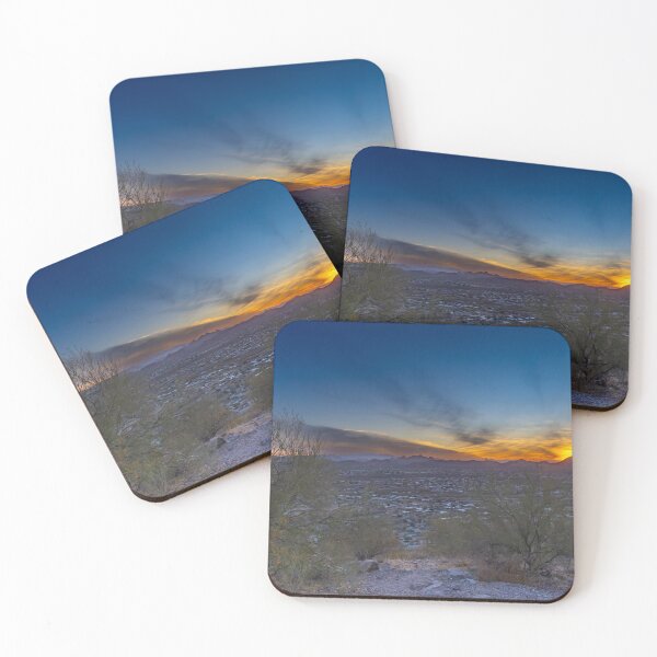 Item preview, A picturesque landscape of Tucson Arizona showcases a sprawling cityscape set against the striking backdrop of rugged mountains designed and sold by EyezWatchin.