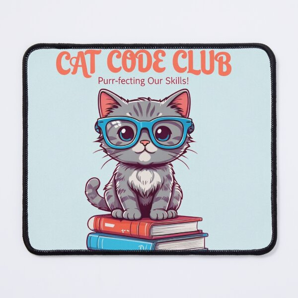 Item preview, Cat Coding Club designed and sold by Aisha Hamza.