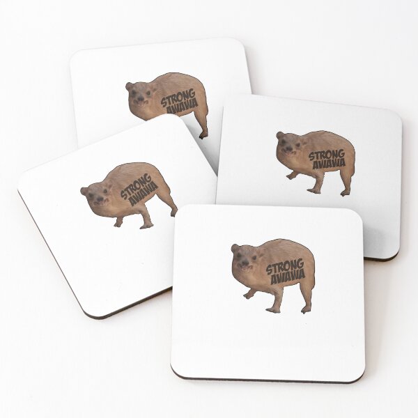 Item preview, Strong Awawa Hyrax designed and sold by Wishiwashi.