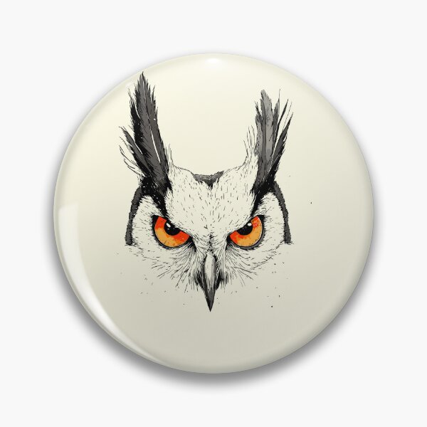 Item preview, Fiery-Eyed Owl designed and sold by Liededrom..