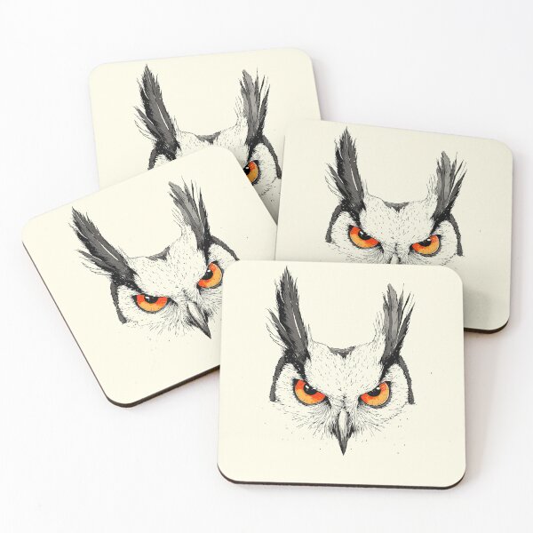 Item preview, Fiery-Eyed Owl designed and sold by Liededrom..