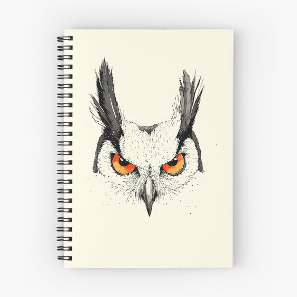 Item preview, Fiery-Eyed Owl designed and sold by Liededrom..