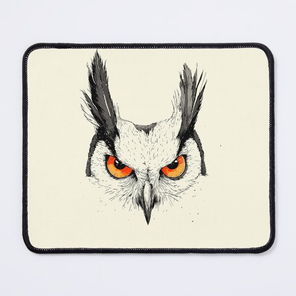 Item preview, Fiery-Eyed Owl designed and sold by Liededrom..