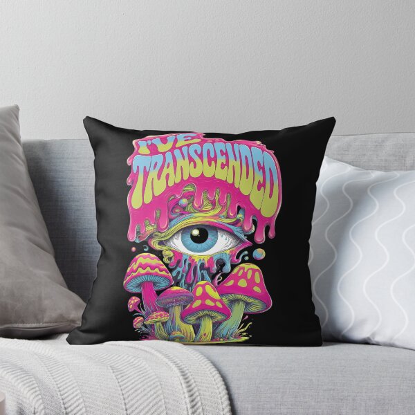 Item preview, Psychedelic Eye and Mushrooms: I've Transcended designed and sold by ArtFeverShop.