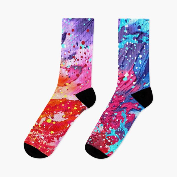 Item preview, Vibrant Abstract Splash Art-Bold Colour Explosion designed and sold by PrintBubbleGK.