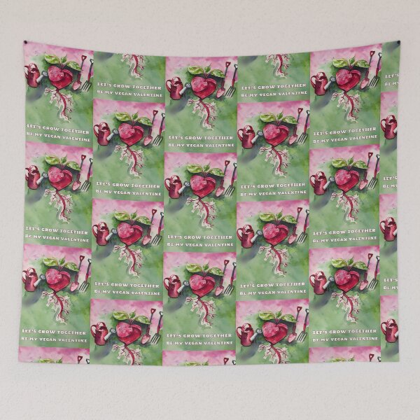 Item preview, Be my vegan valentine designed and sold by AliciaSanson.