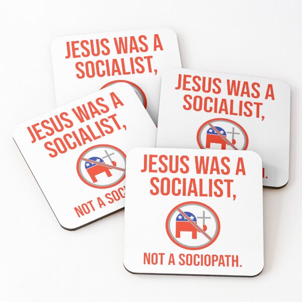 Item preview, Jesus was a socialist, not a sociopath. designed and sold by Rachel the Artist .