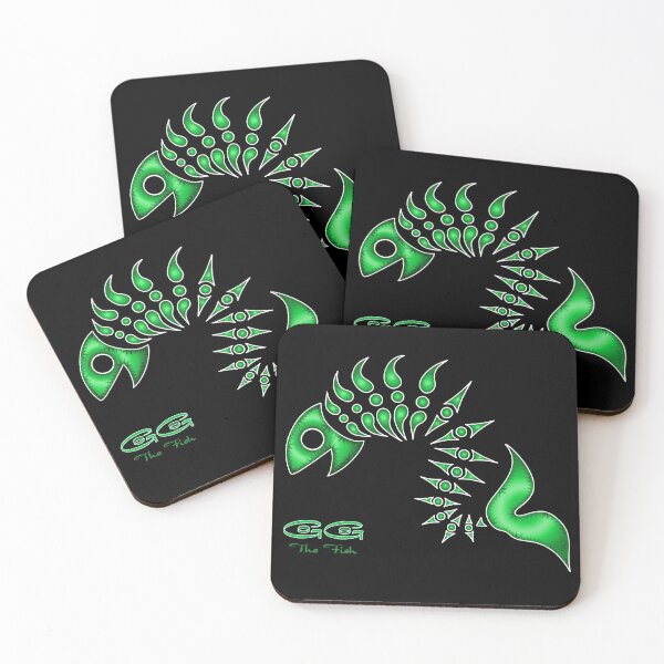 Item preview, GoGo the Fish - Lime Green by Amanda M Lucas designed and sold by Amanda Lucas.