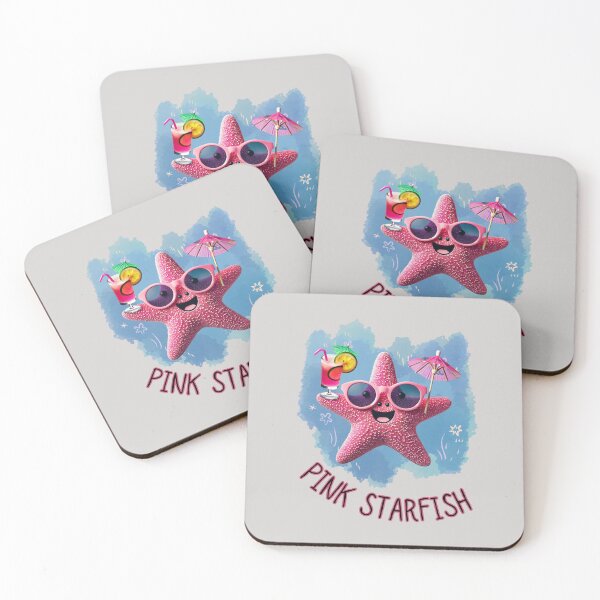 Item preview, Pink Starfish Summer Vibes – Cute Beach Artwork designed and sold by Psycho-Crazy.