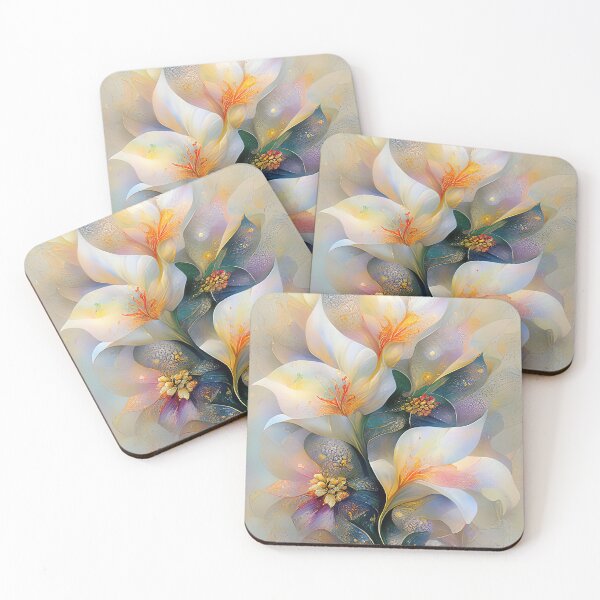 Item preview, Ethereal Blossoms in Abstract Harmony designed and sold by bloorose.