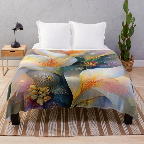 Item preview, Ethereal Blossoms in Abstract Harmony designed and sold by bloorose.