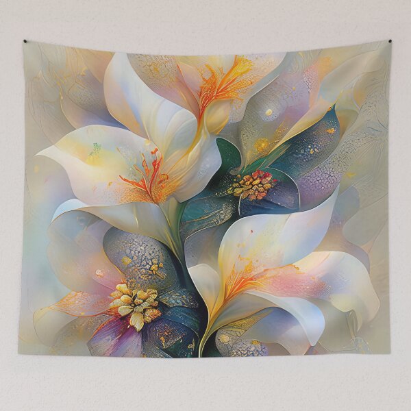 Item preview, Ethereal Blossoms in Abstract Harmony designed and sold by bloorose.