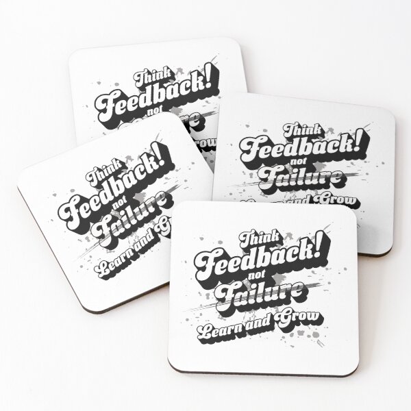 Item preview, PositiviTee - Think Feedback not Failure designed and sold by G7Victory.